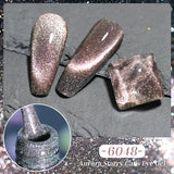 10ml Aurora Starry Cat Eye Gel Polish Magnetic Nail Polish
