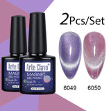 10ml Aurora Crystal Cat Eye Gel Polish Magnetic Nail Polish