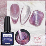 10ml Aurora Crystal Cat Eye Gel Polish Magnetic Nail Polish
