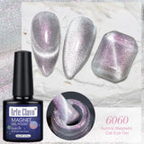 10ml Aurora Crystal Cat Eye Gel Polish Magnetic Nail Polish