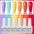 6pcs 8ml Gel Nail Polish Set - HEMA & TPO FREE (6S-ZH01~~ZH56)