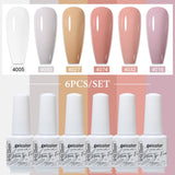 6pcs 8ml Gel Nail Polish Set - HEMA & TPO FREE (6S-ZH01~~ZH56)
