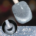 10ml Disco Flash Crushed Diamond Cat Eye Gel Polish Ultra Bright Magnetic Nail Polish