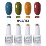 4pcs 15ml Color Gel Nail Polish (4B-ACZBZH76~~ACZBZH94)