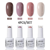 4pcs 15ml Color Gel Nail Polish (4B-ACZBZH76~~ACZBZH94)
