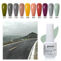 10pcs 8ml Gel Nail Polish Set - HEMA & TPO FREE (10S-ZH01~~ZH13)
