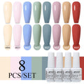 8pcs 8ml Gel Nail Polish Set - HEMA & TPO FREE (8S-ZH31~~ZH38)