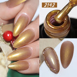 HEMA TPO FREE Aurora Pearl Gel Nail Polish