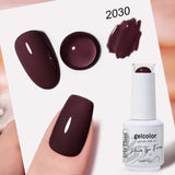 HEMA TPO FREE Caramel Brown Series Color Gel Nail Polish