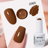 HEMA TPO FREE Caramel Brown Series Color Gel Nail Polish