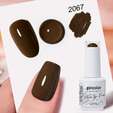 HEMA TPO FREE Caramel Brown Series Color Gel Nail Polish