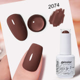 HEMA TPO FREE Caramel Brown Series Color Gel Nail Polish