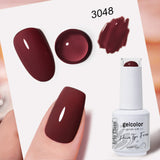 HEMA TPO FREE Caramel Brown Series Color Gel Nail Polish