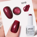 HEMA TPO FREE Glitter Pearlescent Series Color Gel Nail Polish