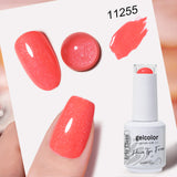 HEMA TPO FREE Glitter Pearlescent Series Color Gel Nail Polish