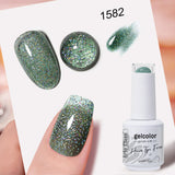 HEMA TPO FREE Glitter Pearlescent Series Color Gel Nail Polish