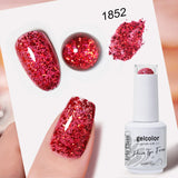 HEMA TPO FREE Glitter Pearlescent Series Color Gel Nail Polish
