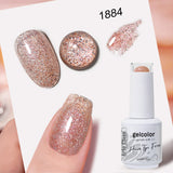 HEMA TPO FREE Glitter Pearlescent Series Color Gel Nail Polish