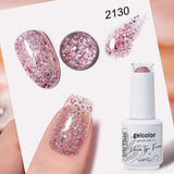 HEMA TPO FREE Glitter Pearlescent Series Color Gel Nail Polish