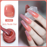 HEMA TPO FREE Jelly Translucent Color Gel Nail Polish