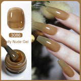 HEMA TPO FREE Jelly Translucent Color Gel Nail Polish