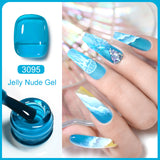 HEMA TPO FREE Jelly Translucent Color Gel Nail Polish