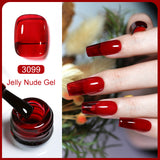 HEMA TPO FREE Jelly Translucent Color Gel Nail Polish