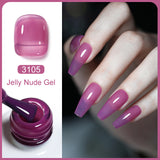 HEMA TPO FREE Jelly Translucent Color Gel Nail Polish