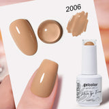 HEMA TPO FREE Nude Khaki Series Color Gel Nail Polish