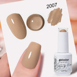 HEMA TPO FREE Nude Khaki Series Color Gel Nail Polish