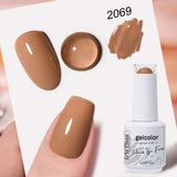 HEMA TPO FREE Nude Khaki Series Color Gel Nail Polish