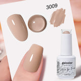 HEMA TPO FREE Nude Khaki Series Color Gel Nail Polish