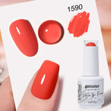 HEMA TPO FREE Orange Series Color Gel Nail Polish