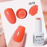HEMA TPO FREE Orange Series Color Gel Nail Polish