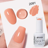 HEMA TPO FREE Orange Series Color Gel Nail Polish