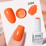 HEMA TPO FREE Orange Series Color Gel Nail Polish