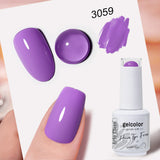 HEMA TPO FREE Purple Series Color Gel Nail Polish