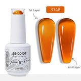 HEMA TPO FREE Winter Jelly Translucent Color Gel Nail Polish