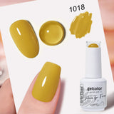 HEMA TPO FREE Yellow Series Color Gel Nail Polish