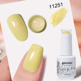 HEMA TPO FREE Glitter Pearlescent Series Color Gel Nail Polish