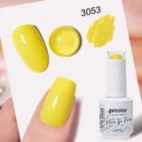 HEMA TPO FREE Yellow Series Color Gel Nail Polish