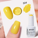 HEMA TPO FREE Yellow Series Color Gel Nail Polish
