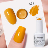 HEMA TPO FREE Yellow Series Color Gel Nail Polish