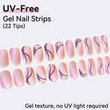 UV FREE Gel Nail Strips 22 Tips