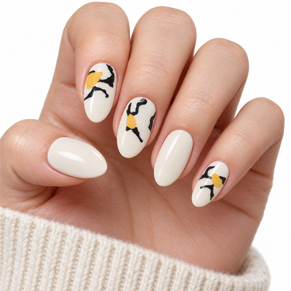 Abstract Ochre UV-Free Gel Nail Strips – 22 Strips