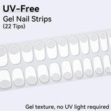 UV FREE Gel Nail Strips 22 Tips