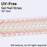 UV FREE Gel Nail Strips 22 Tips