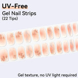 UV FREE Gel Nail Strips 22 Tips