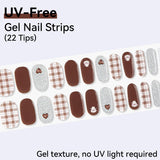 UV FREE Gel Nail Strips 22 Tips