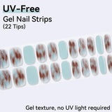 UV FREE Gel Nail Strips 22 Tips